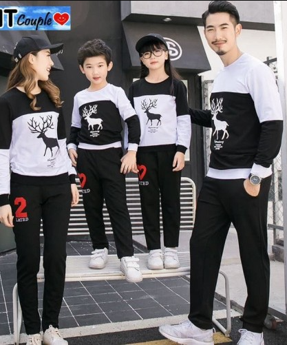 Sweater rajut keluarga korea kekinian