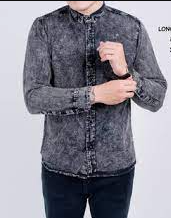 Outfit kemeja jeans